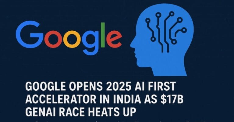Google AI First Accelerator India 2025