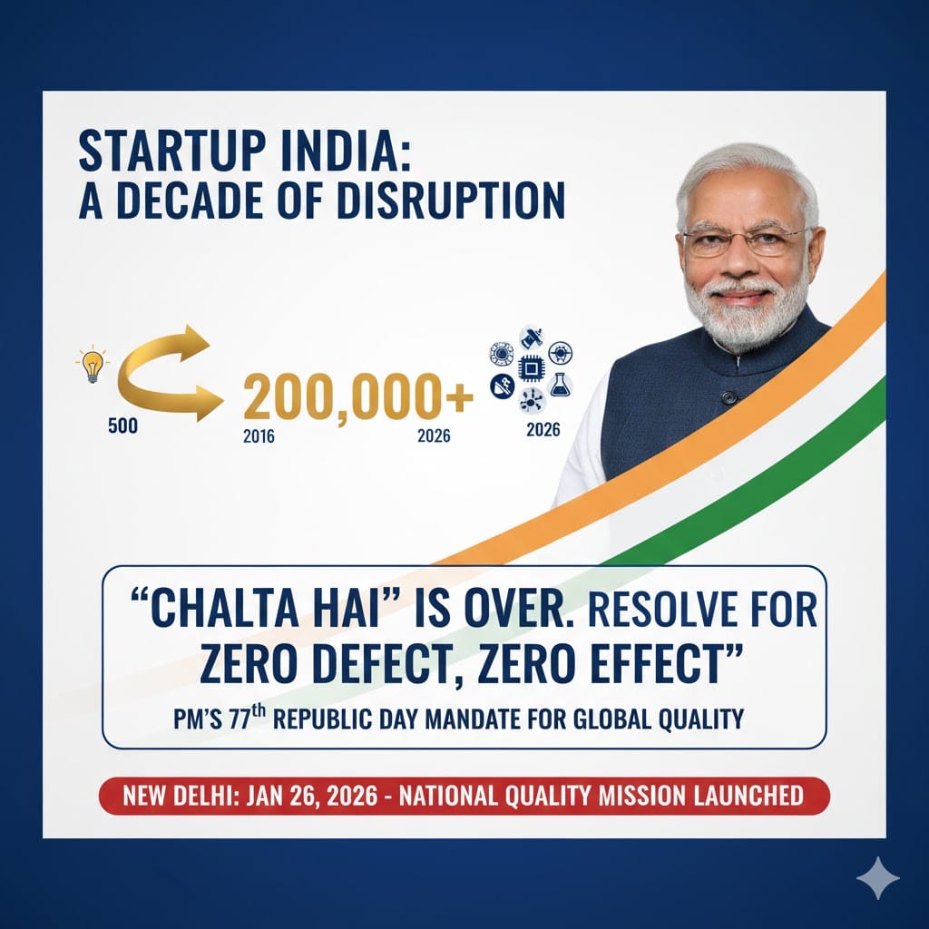 77th Republic Day Startup Vision