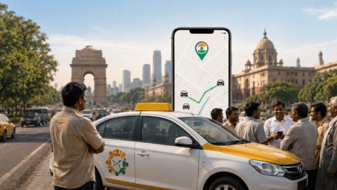 bharat taxi launched Bharat Taxi