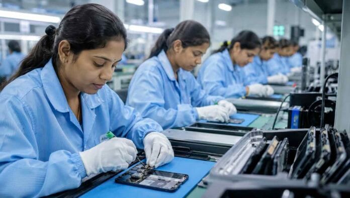 India's electronics sector Workforce in electronics